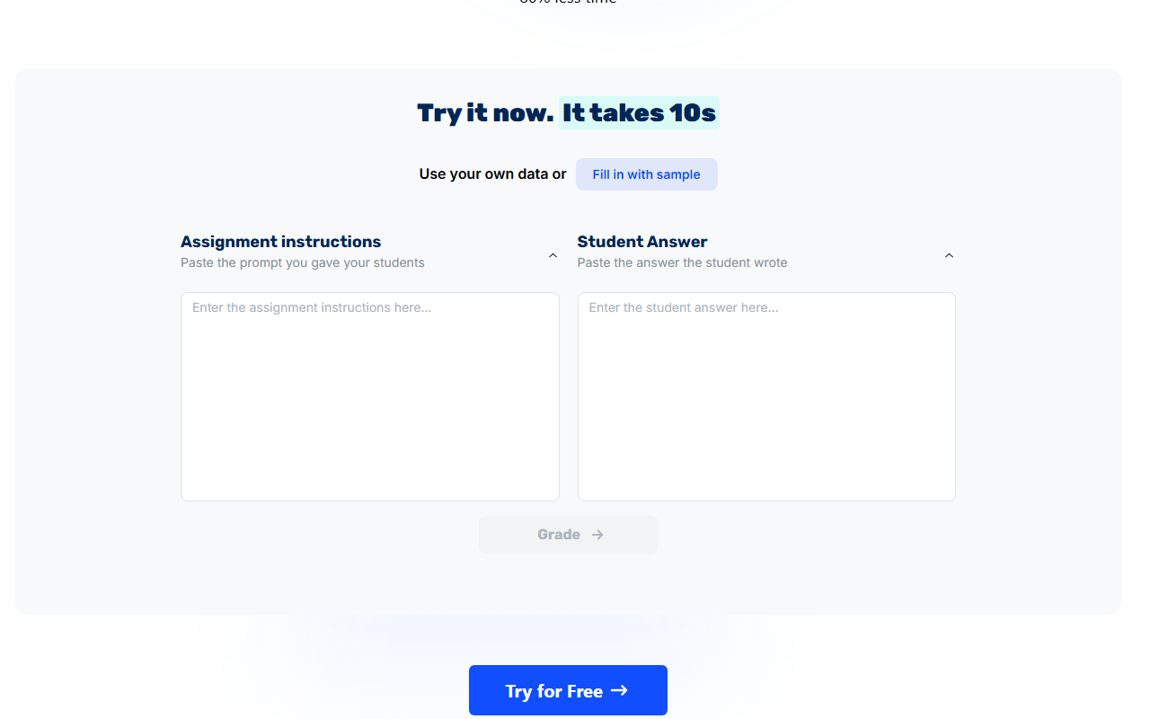 CoGrader key features for essay grading