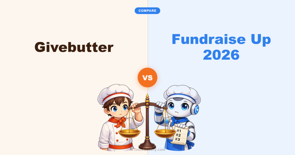 Featured image for Givebutter vs Fundraise Up 2026
