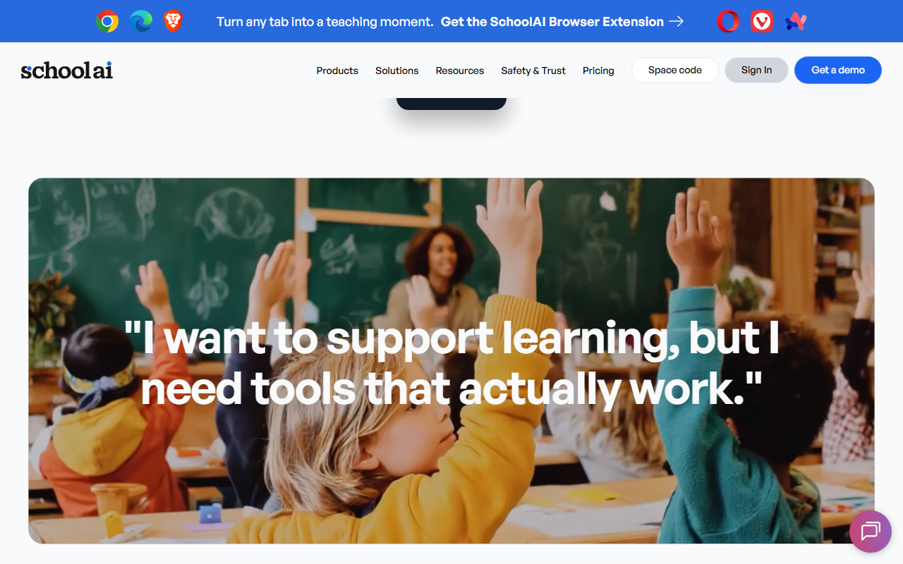 SchoolAI key features and Mission Control dashboard
