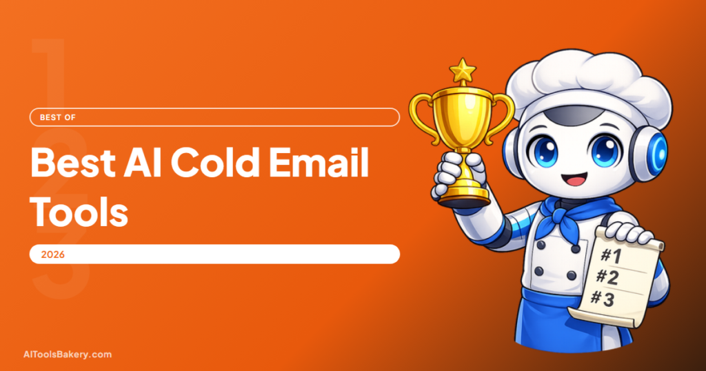 Best AI Cold Email Tools 2026 - AIToolsBakery cover image