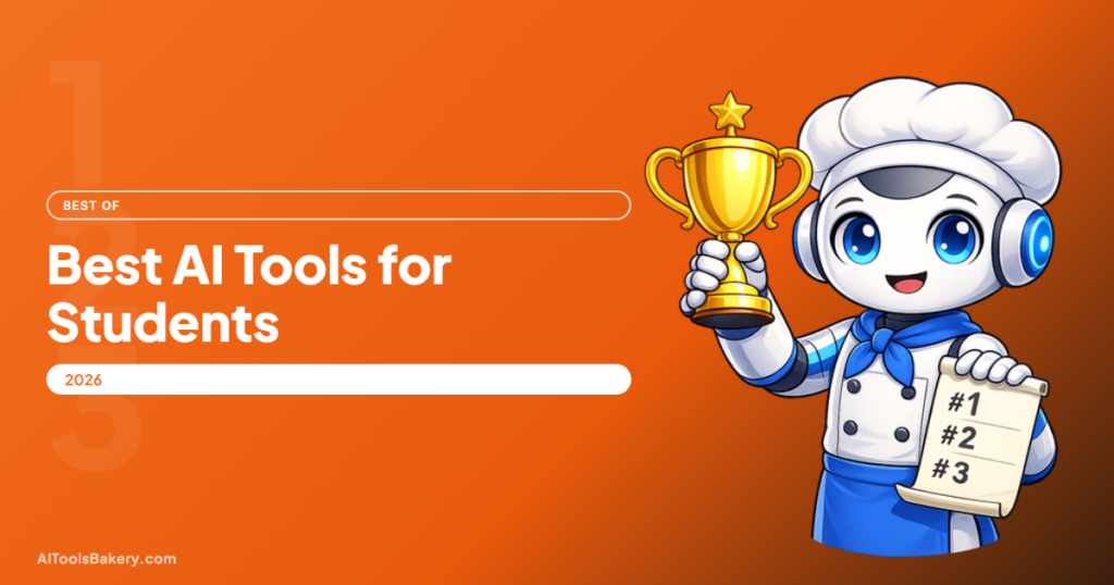 Best AI Tools for Students 2026 - AIToolsBakery cover image