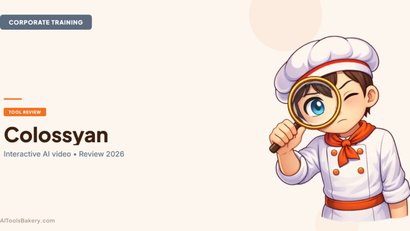 Colossyan Review 2026: Interactive AI Training Videos With Branching Scenarios