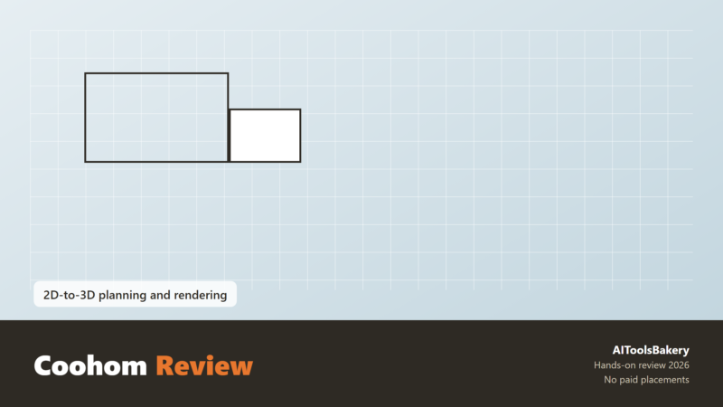 Coohom Review (2026): 2D-to-3D Interior Design, Honest Read