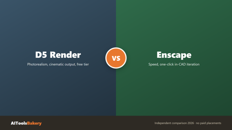 D5 Render vs Enscape (2026): Independent Comparison