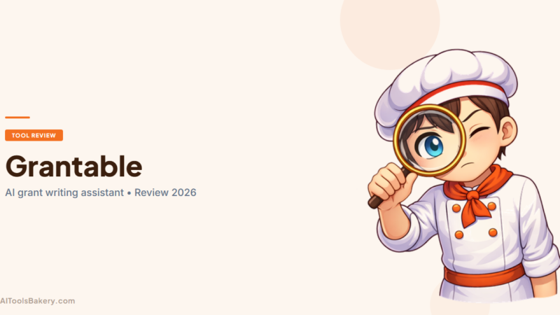 Grantable Review 2026: AI Grant Writing Platform Tested by a Nonprofit Pro