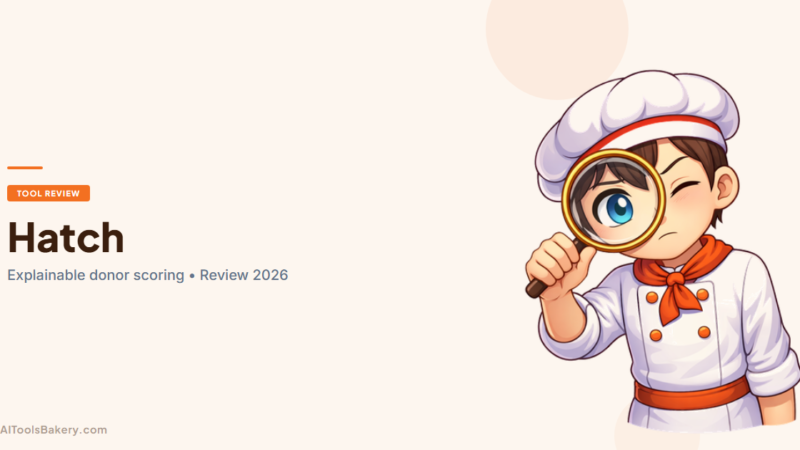 Hatch AI Review 2026: Honest Test of the Donor Scoring Platform
