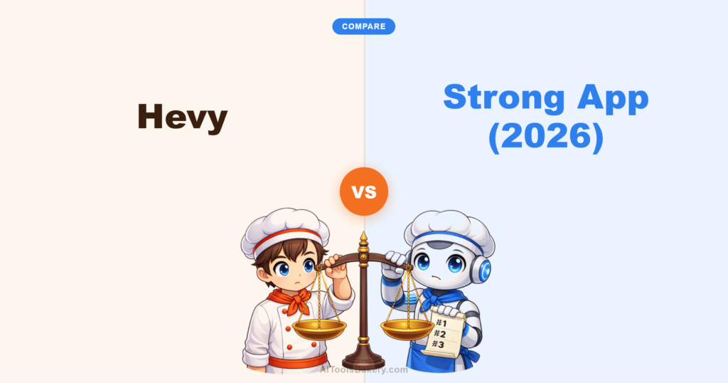 Hevy vs Strong App comparison 2026 — features, pricing, free tier verdict