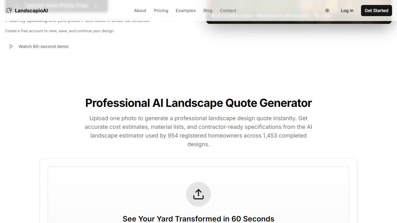 Landscapioai features section in 2026