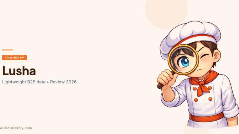 Lusha Review 2026: Honest Test of the Lightweight B2B Data Tool