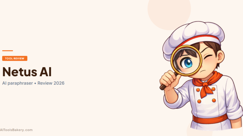 Netus AI Review 2026: Paraphrasing Tool Worth It?