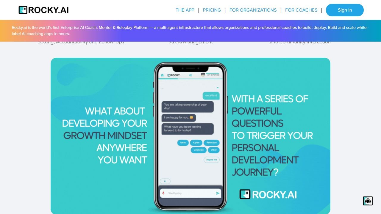 Rocky AI detail section in 2026