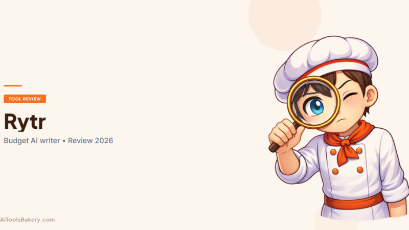 Rytr Review 2026: Best Budget AI Writer?