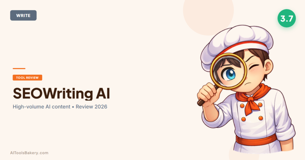 SEOWriting AI Review 2026 - AIToolsBakery cover image