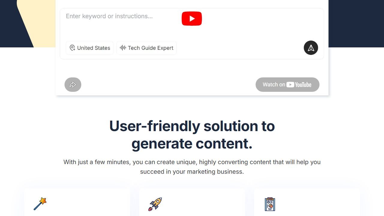 SEOWriting AI features section in 2026