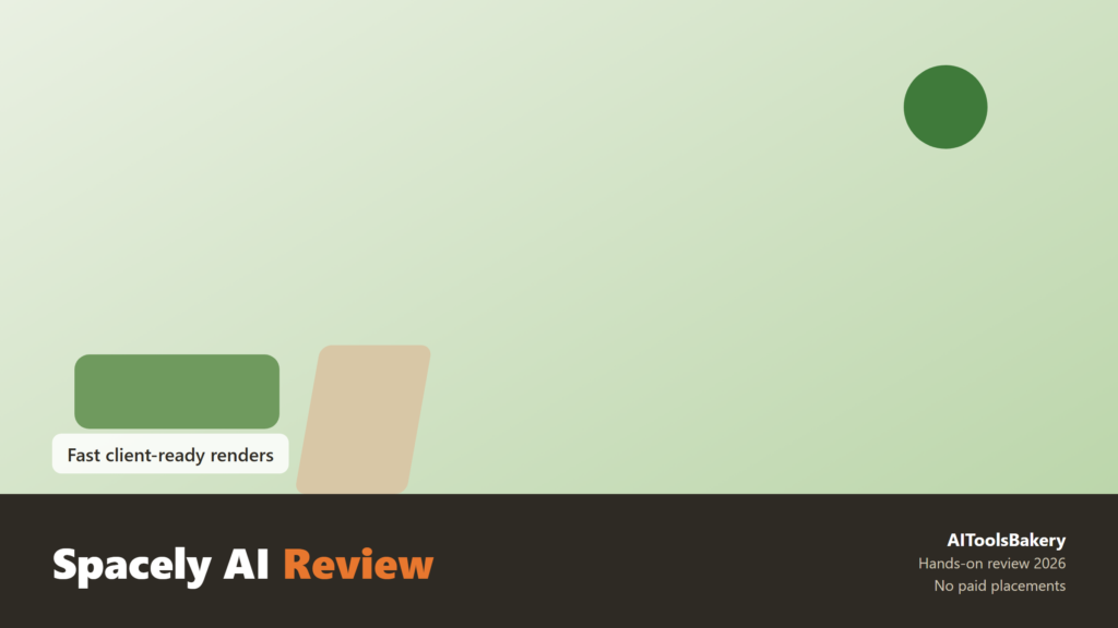 Spacely AI review: fast client-ready interior renders