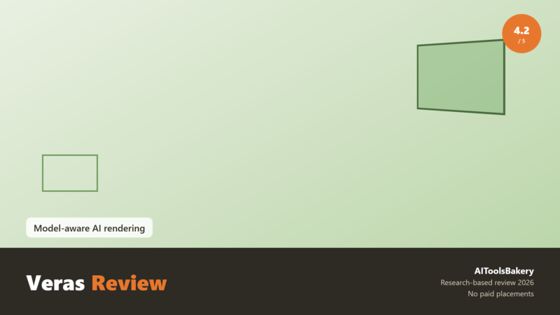Veras Review (2026): AI Rendering That Respects Your Model