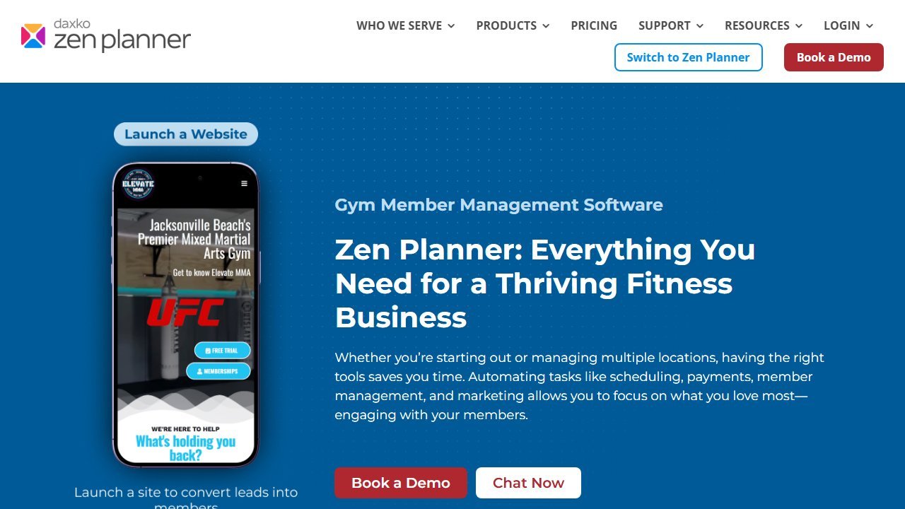 ZenPlanner app interface 2026