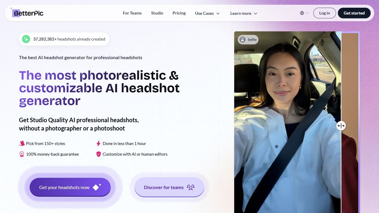 BetterPic homepage