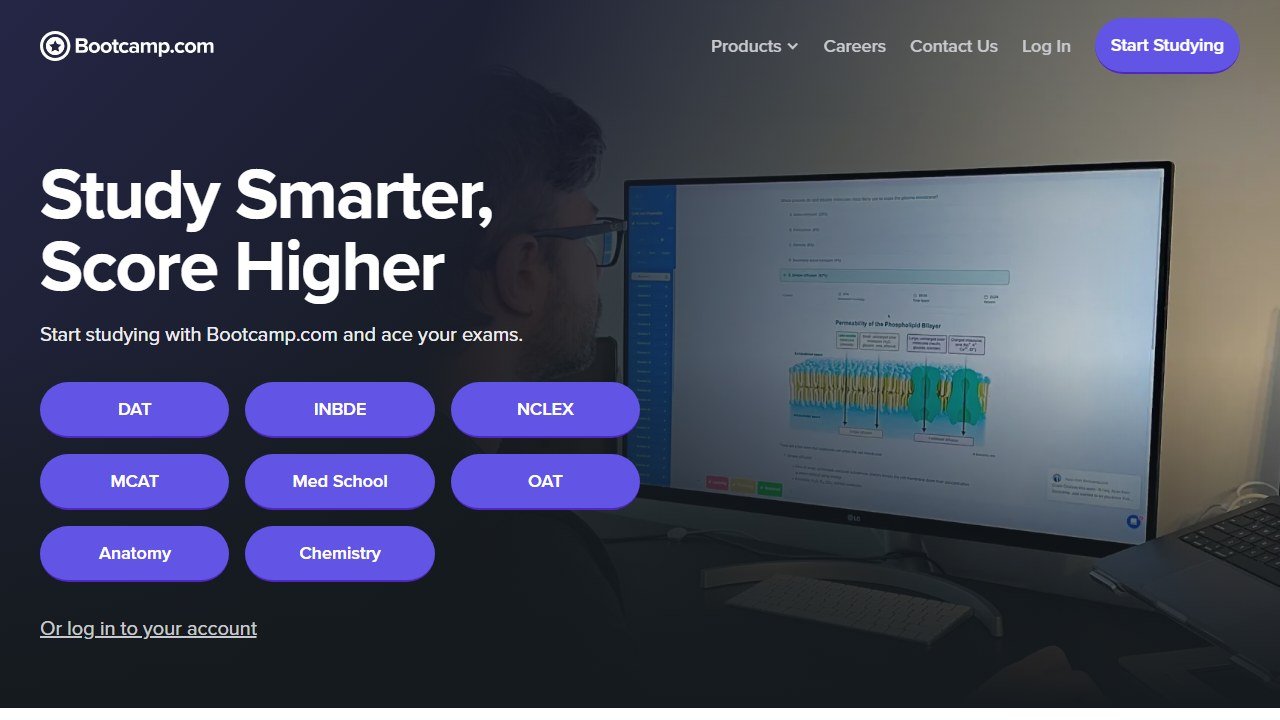 NCLEX Bootcamp homepage
