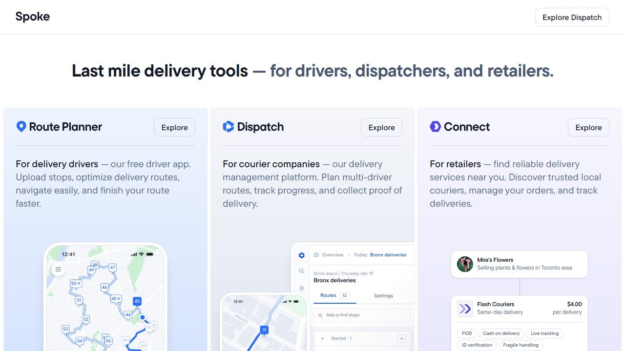 Circuit route planner homepage