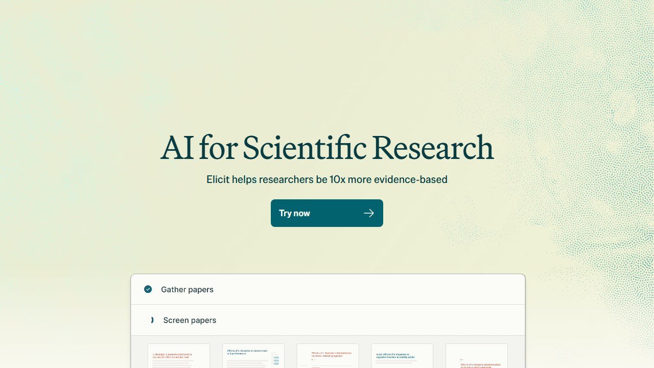 Elicit homepage