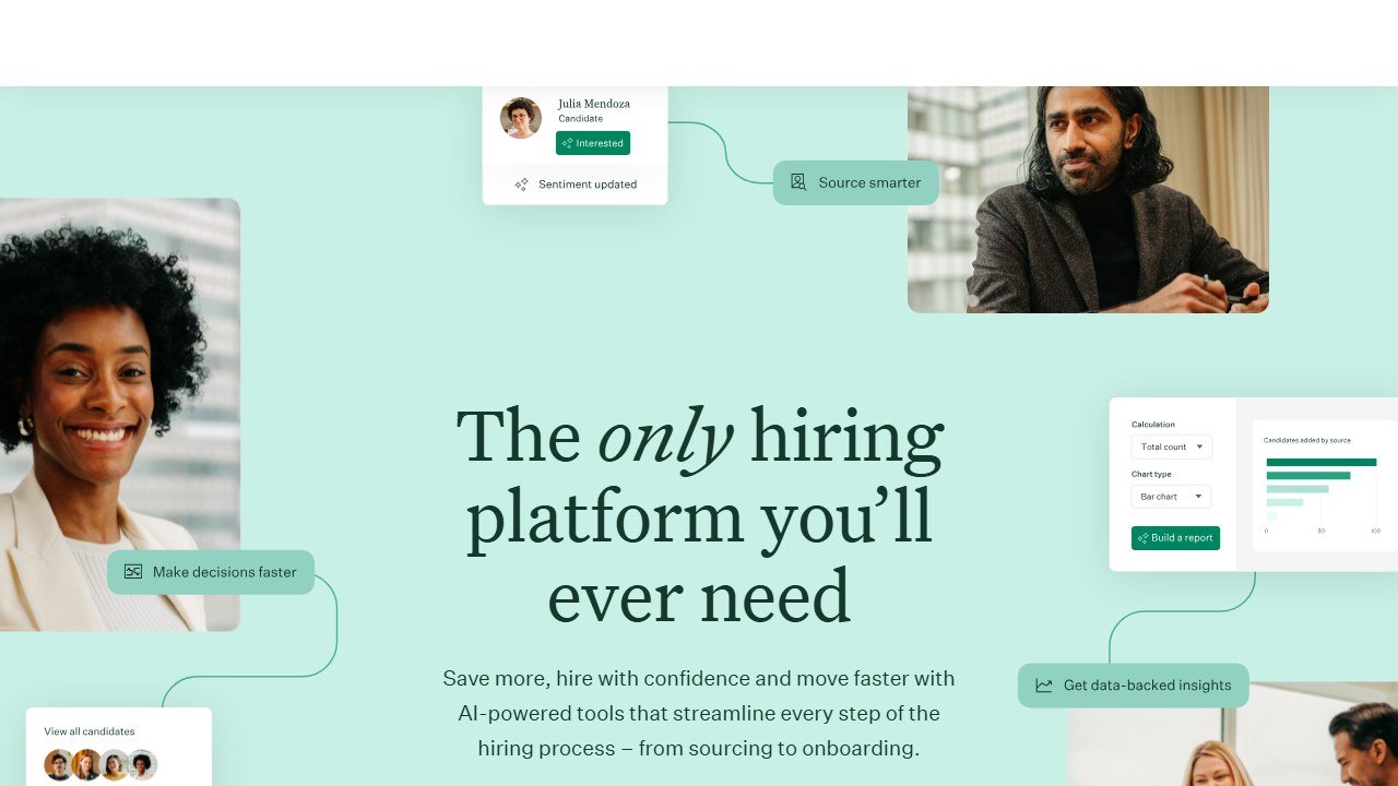 Greenhouse homepage