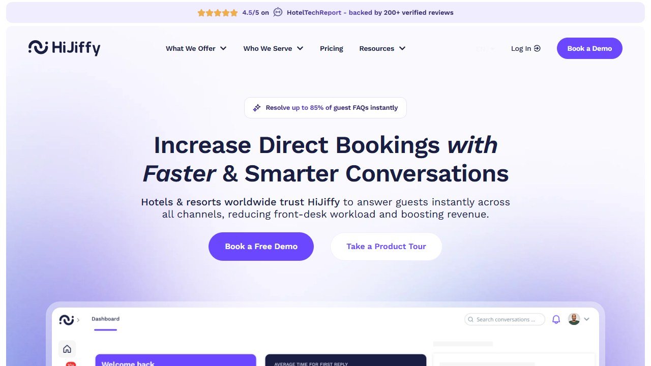 HiJiffy homepage