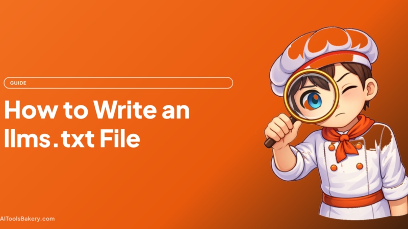 How to Write an llms.txt File (With a Real Example From Our Site)