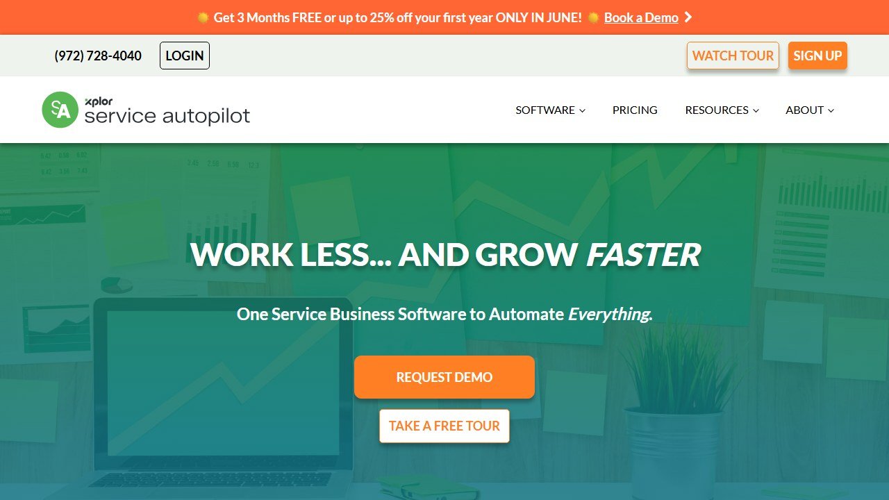 Service Autopilot homepage(serviceautopilot.com)
