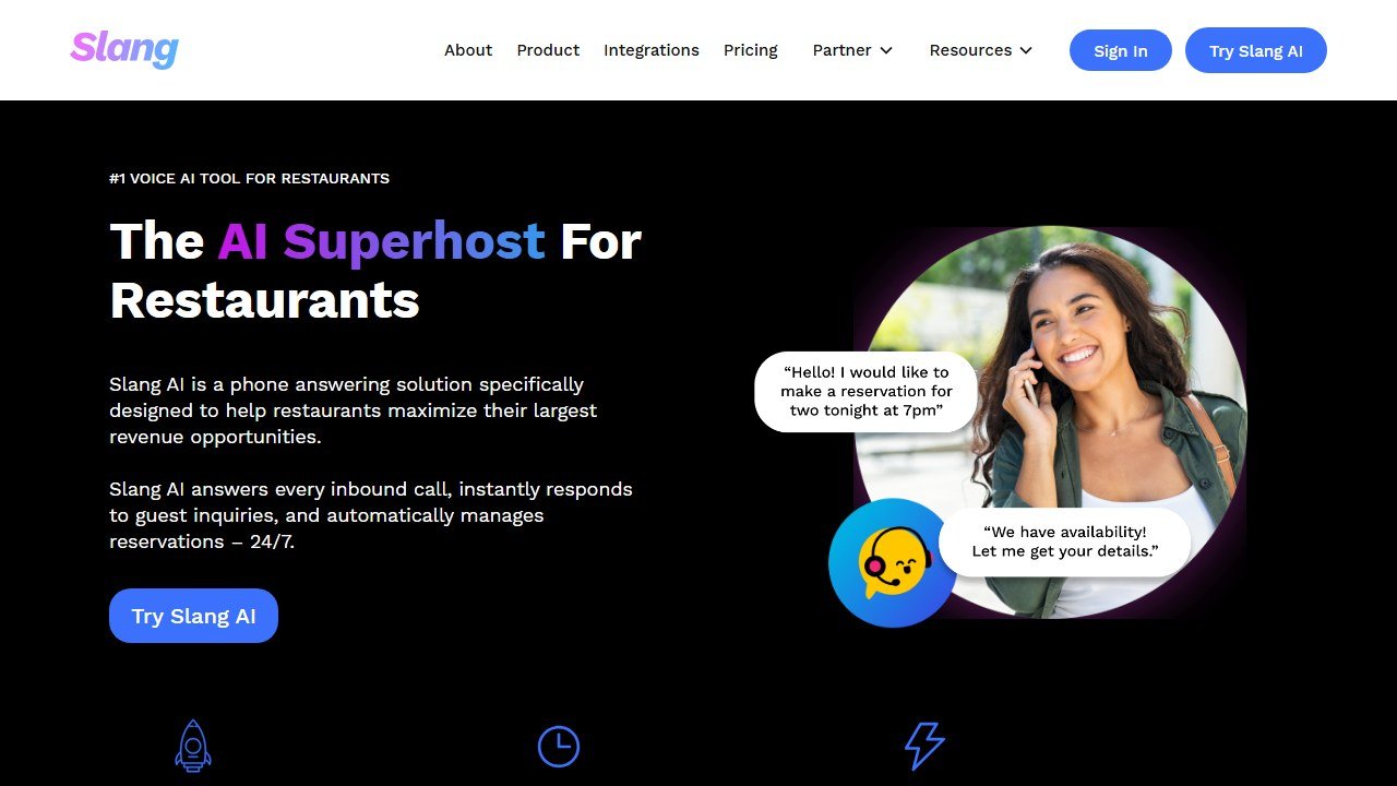 Slang.ai homepage