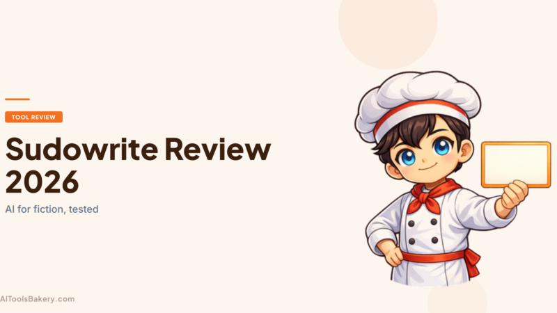 Sudowrite Review (2026): The Best AI Tool for Fiction?