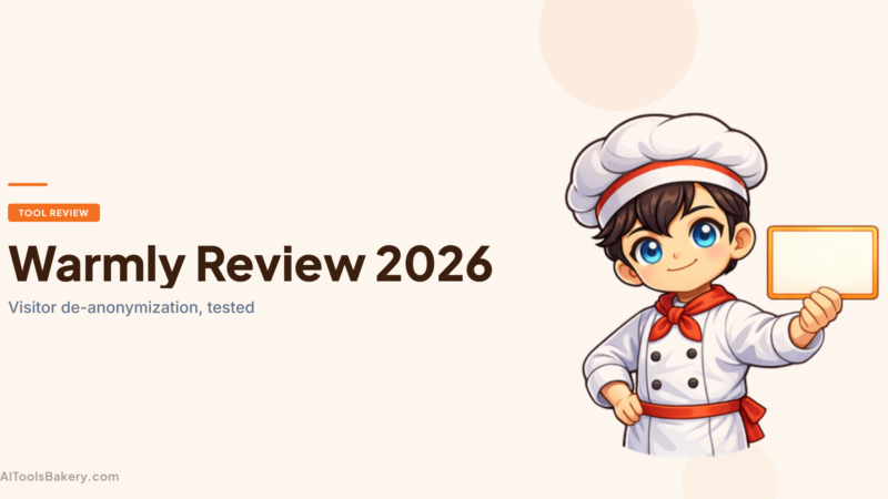 Warmly Review (2026): Does Visitor De-Anonymization Actually Work?