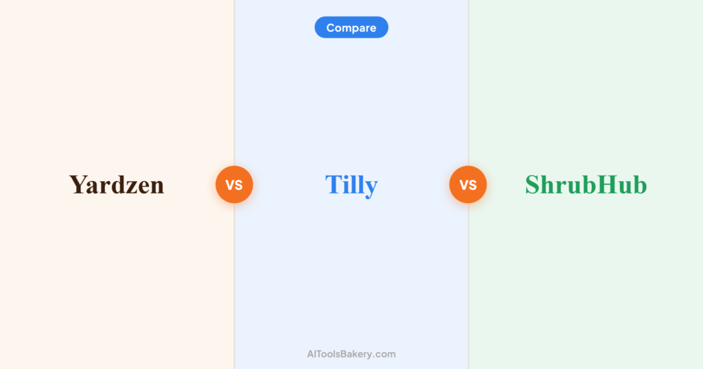 Yardzen vs Tilly vs ShrubHub (2026): Online Landscape Design Compared
