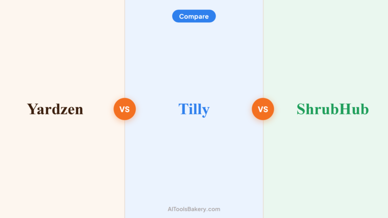 Yardzen vs Tilly vs ShrubHub (2026): Online Landscape Design Compared