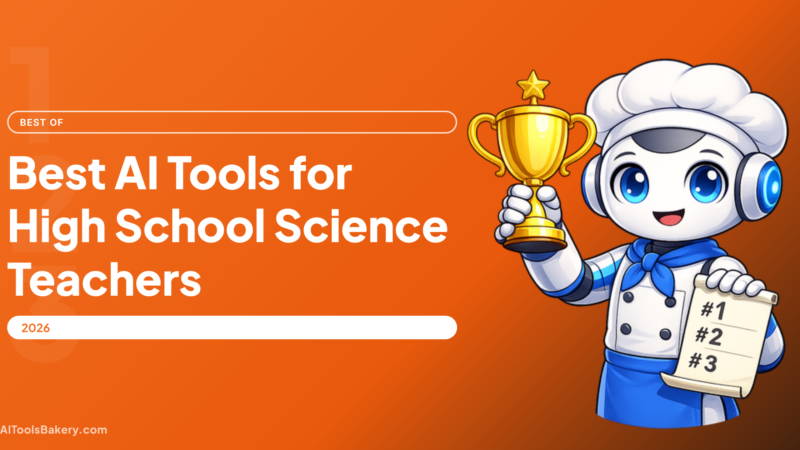 Best AI Tools for High School Science Teachers (2026): NGSS-Aligned Picks