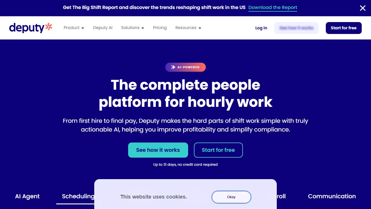 Deputy homepage