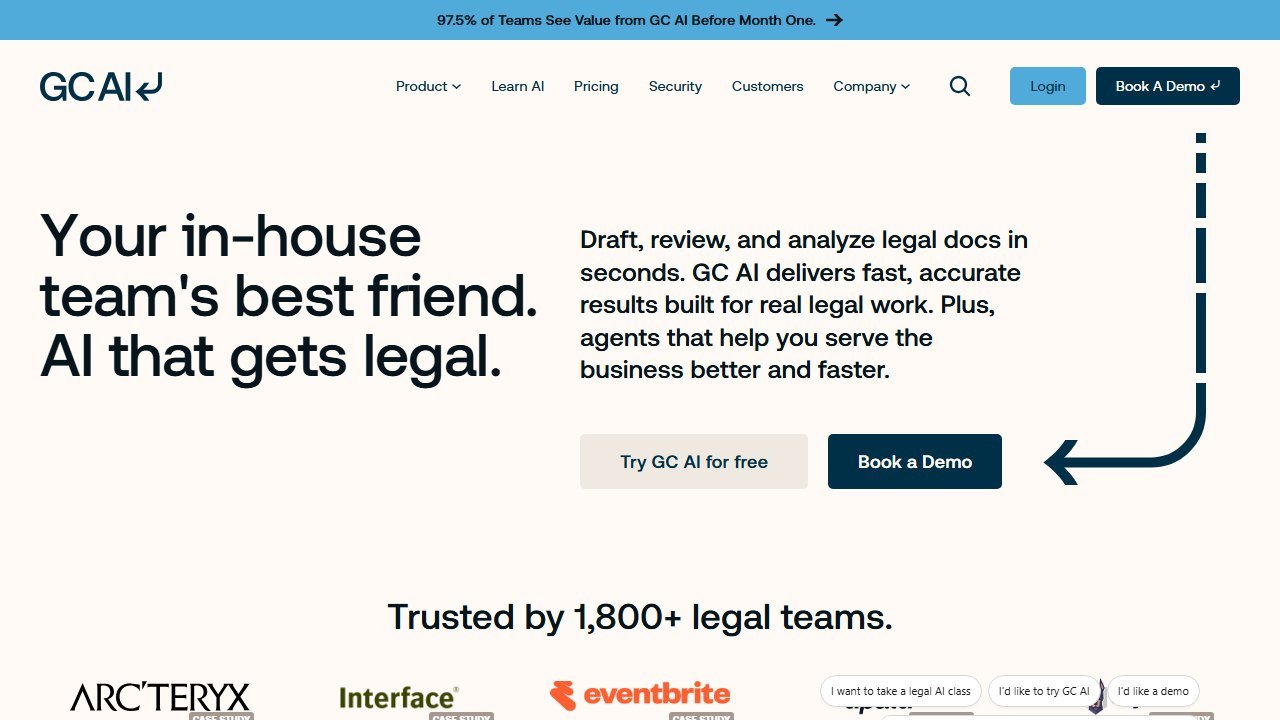 GC AI homepage