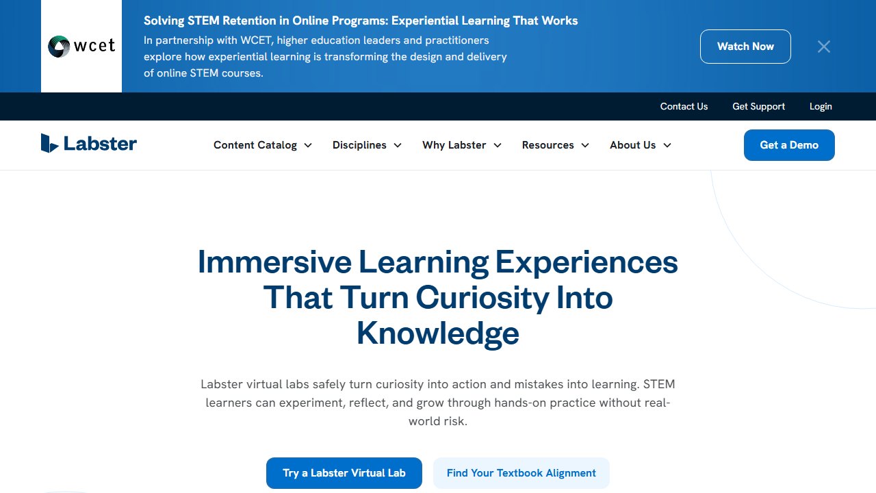 labster homepage