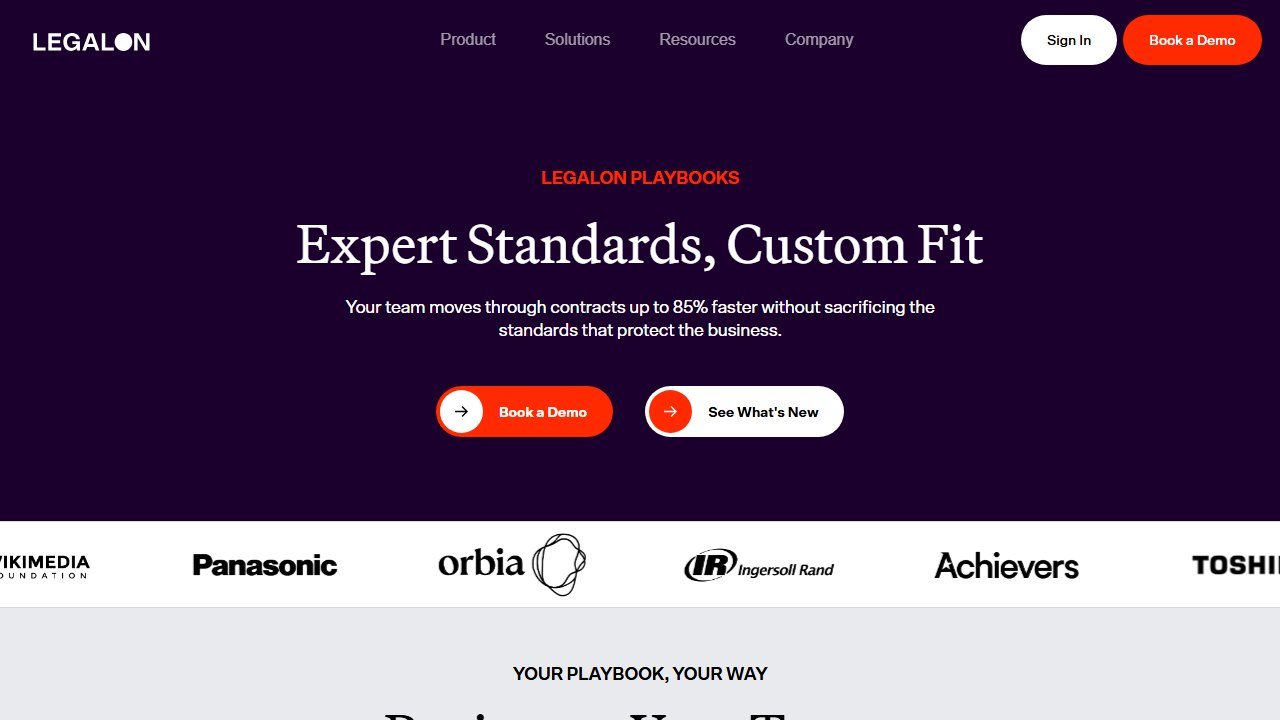LegalOn homepage