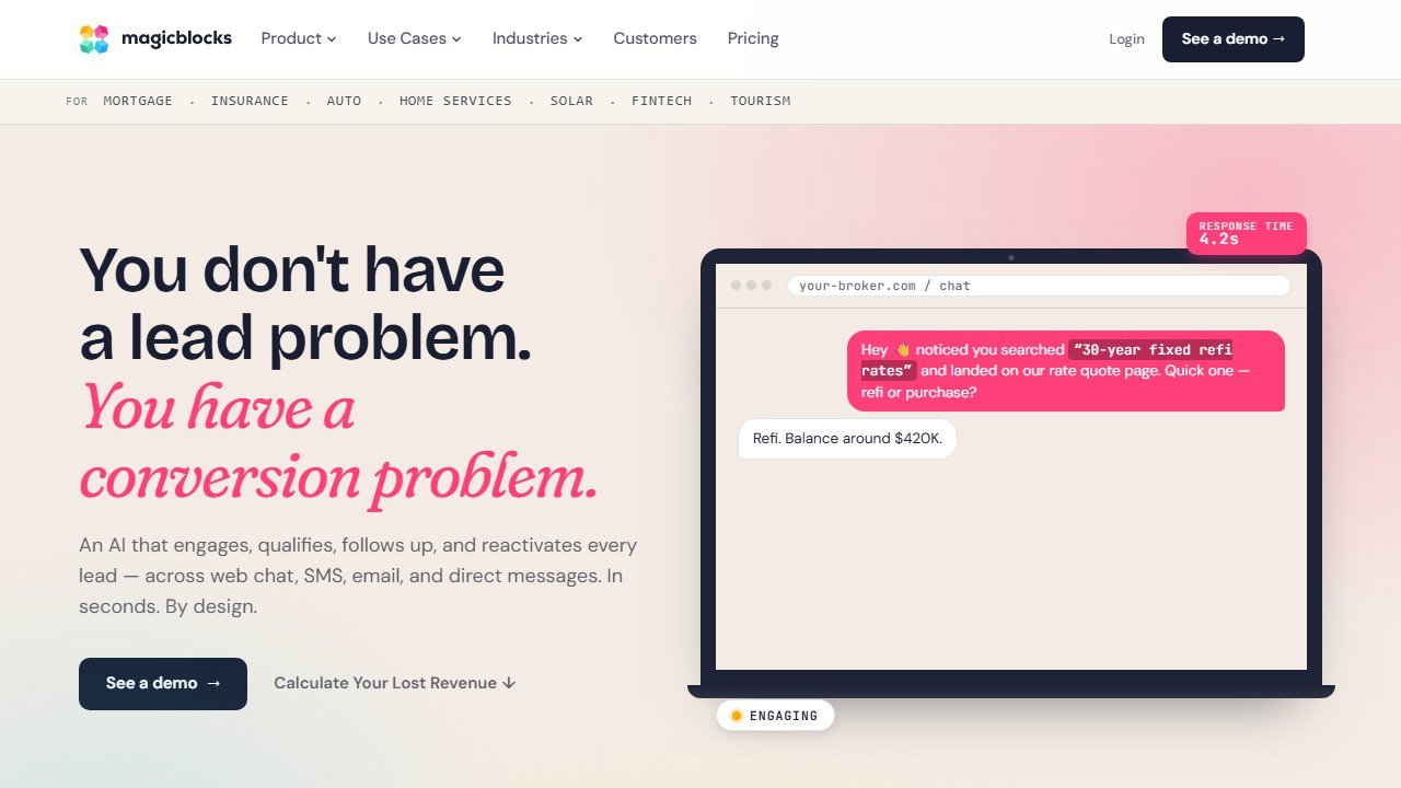 MagicBlocks homepage