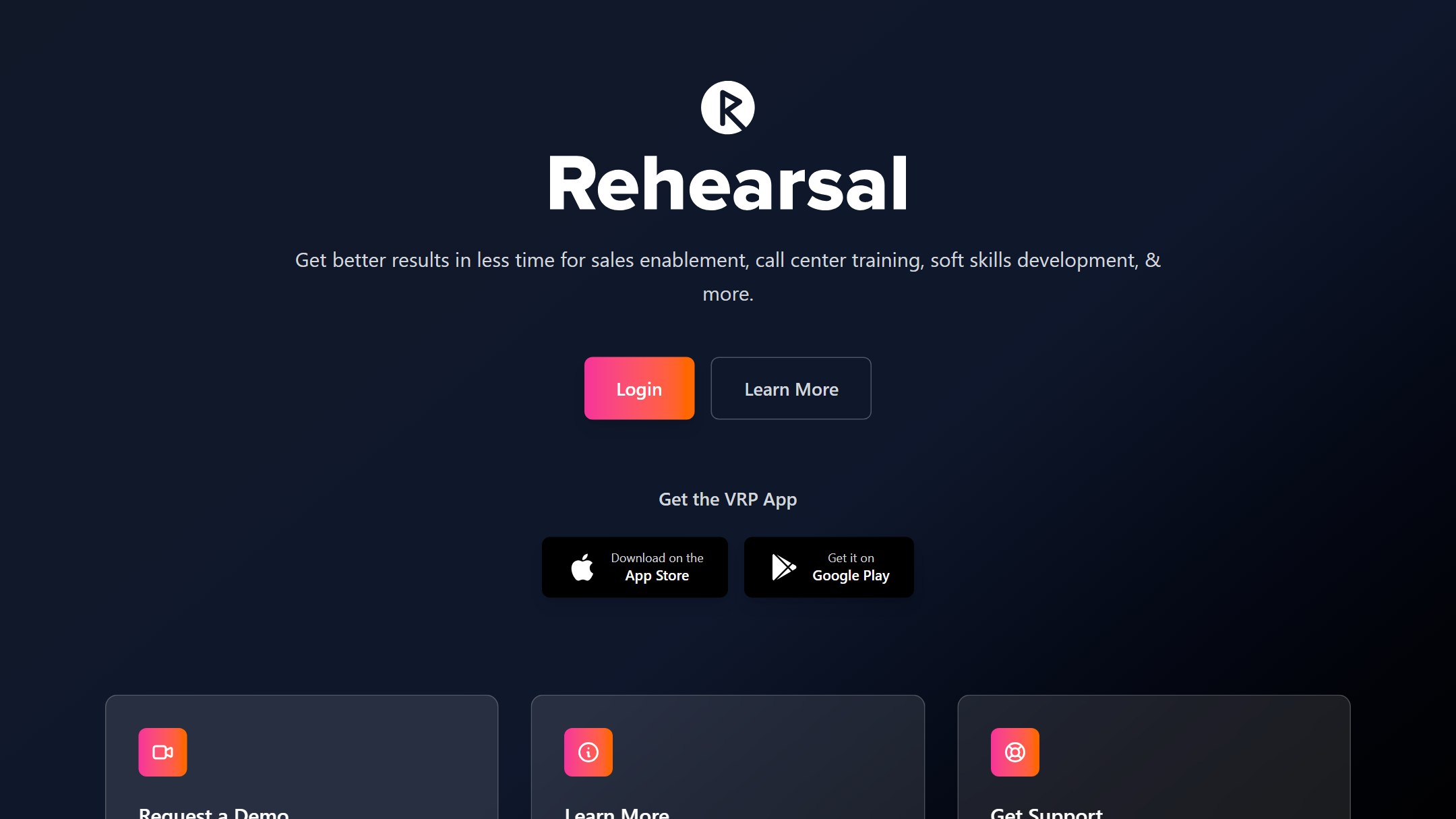 Rehearsal by ELB Learning homepage
