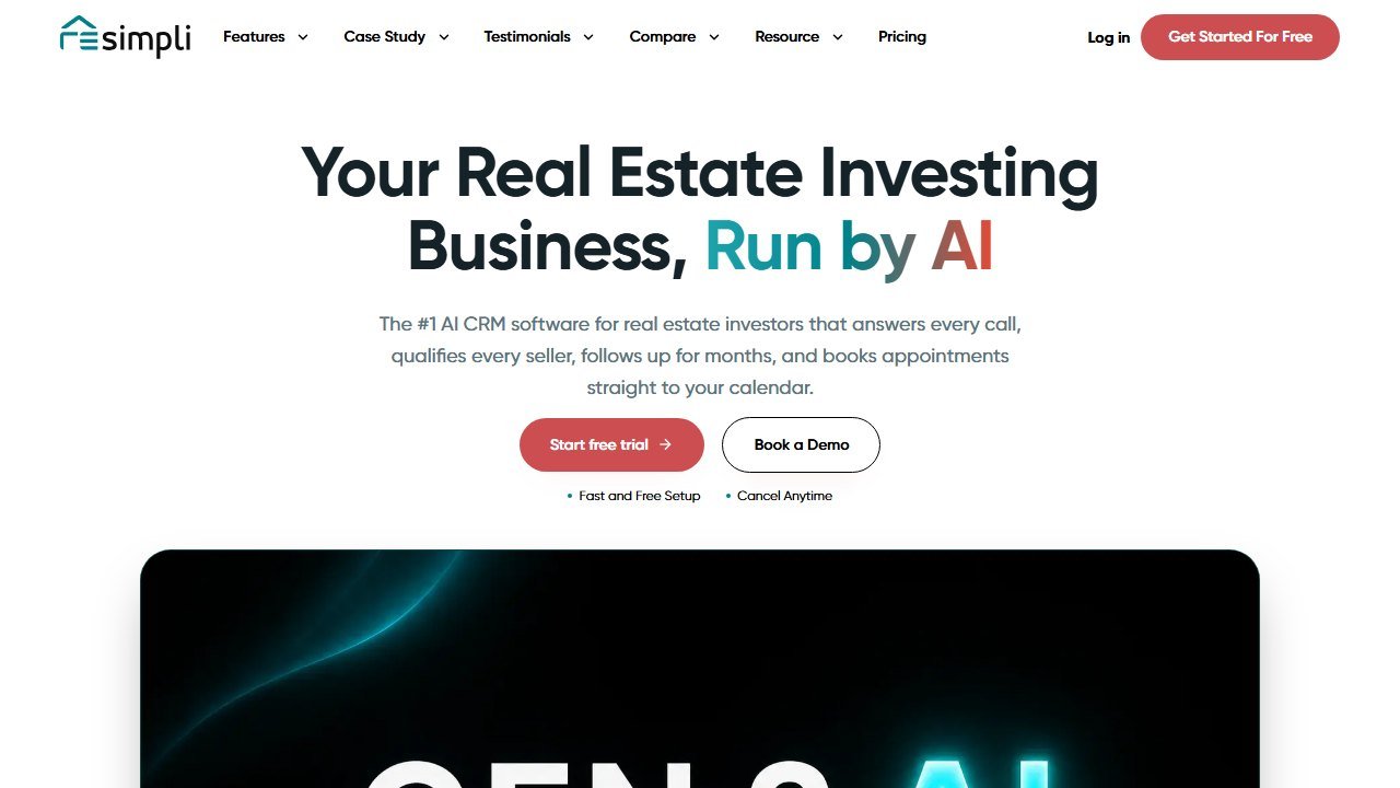 REsimpli homepage