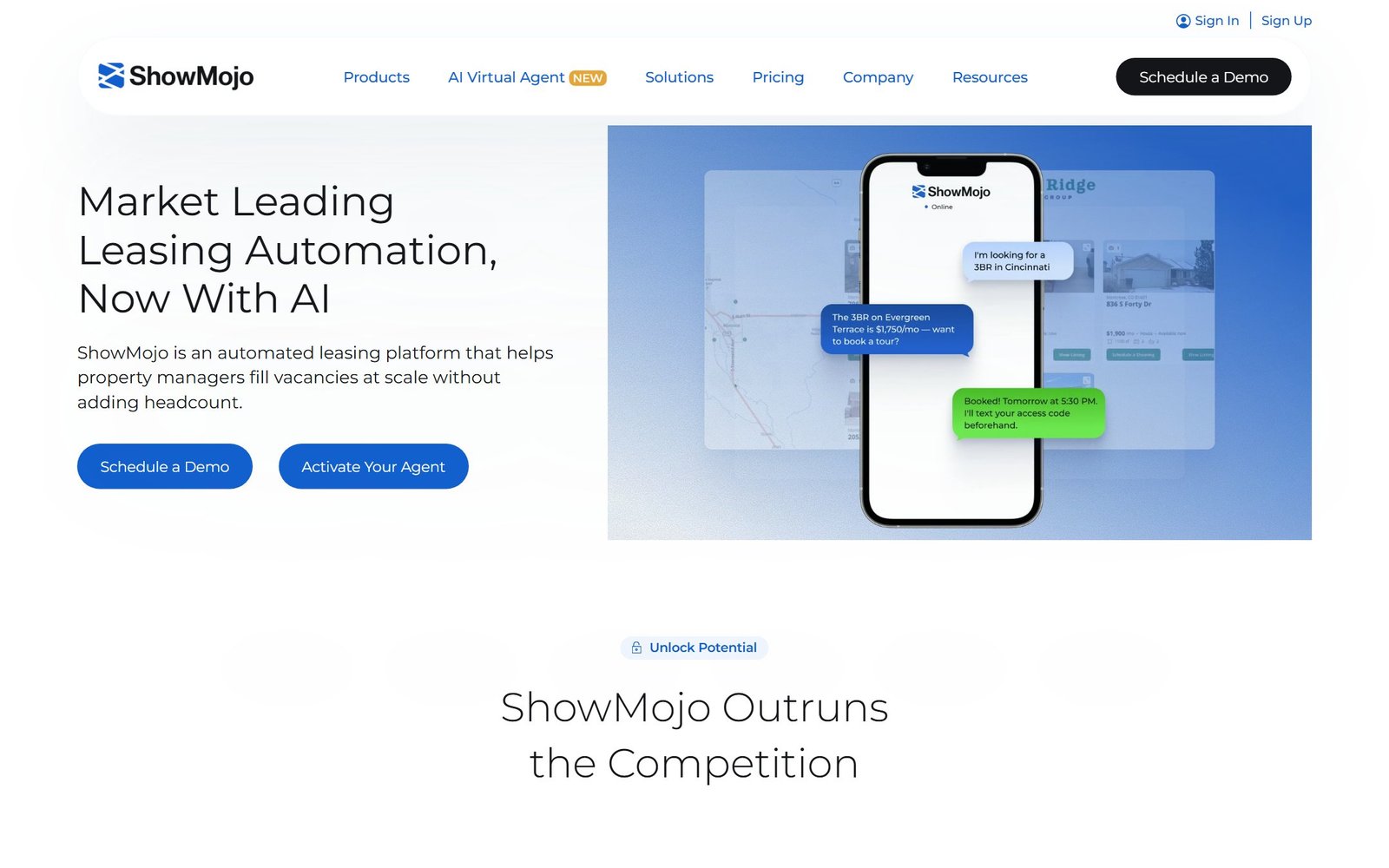 ShowMojo homepage