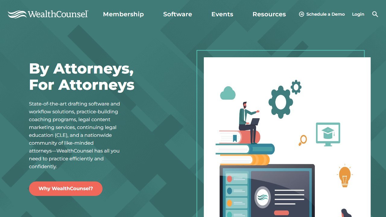 WealthCounsel homepage
