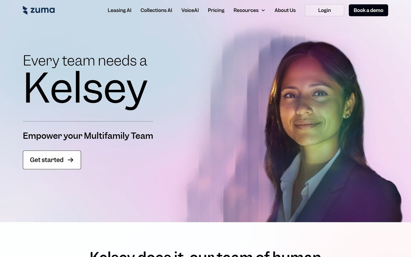 Zuma homepage