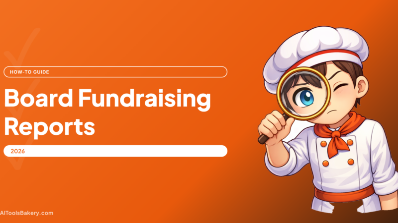Board Reporting Without Pulling Reports: The ED's Fundraising View (2026)