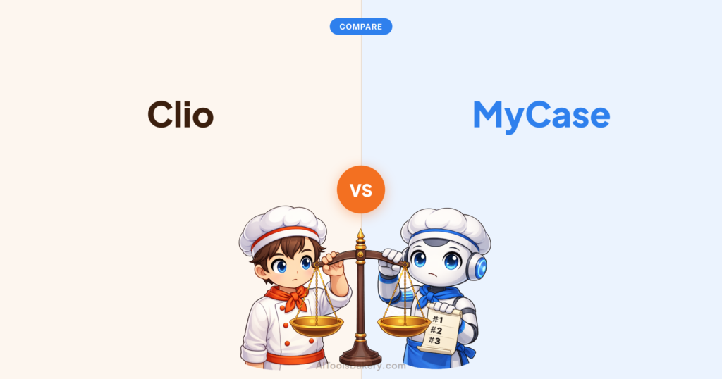 Clio compared with MyCase, AI Tools Bakery