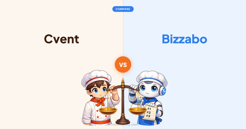 Cvent compared with Bizzabo, AI Tools Bakery