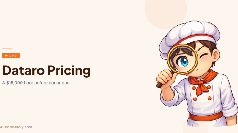 Dataro Pricing (2026): The $15,000 Floor and What Per-Donor Really Costs