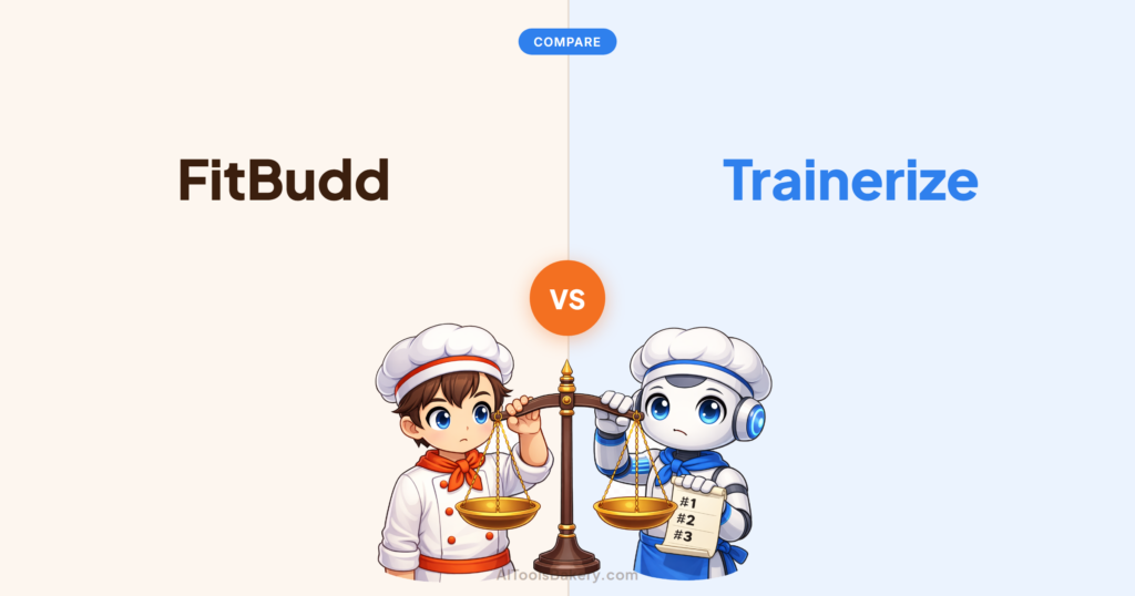 FitBudd compared with Trainerize, AI Tools Bakery
